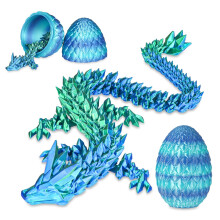 Surprise Dragon Egg with Dragon Inside - Gifts for Kids and Adults, 3D Printed Fidget Toy, Ideal for Christmas, Easter, Birthdays