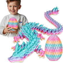 Surprise Dragon Egg with Dragon Inside - Gifts for Kids and Adults, 3D Printed Fidget Toy, Ideal for Christmas, Easter, Birthdays