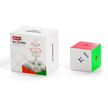 XMDCuber QY Toys M Pro Magnetic 2x2 Speed Cube 51 mm, Speed Cube 2x2x2 Magnetic Puzzle Stickerless