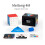 XMDCuber MeiLong 4M Speed Cube 4x4 Stickerless, Meilong 4x4 M Magic Cube (M Version) 2