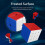 XMDCuber MeiLong 4M Speed Cube 4x4 Stickerless, Meilong 4x4 M Magic Cube (M Version) 3