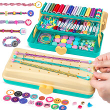 TingingYuli Friendship Bracelet Making Kit for Girls 6-12 with Storage Box