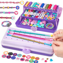 TingingYuli Friendship Bracelet Making Kit for Girls 6-12 with Storage Box
