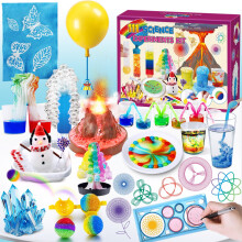 UNGLINGA 111 Experiments Science Kit for Kids, Chemistry Set, S.T.E.M Toys