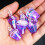 Cusdie 7-Die Sharp Edges DND Dice Set, Potion Shaped D&D Dice, Handcrafted Polyhedral Dice Set 2