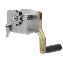 Abaodam Hand Crank Volleyball Net Tensioner Outdoor Sports Equipment for Badminton Net Tightening and Adjustment Portable Manual Tensioning Device