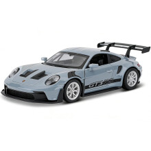 1/36 Porsche 911 GT3 RS Car Models, Collectible Diecast Pull Back Vehicles Toy Car, Birthday Gifts for Boys Girls (Gray)