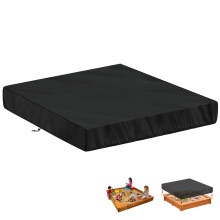 LAMUNI Sandbox Cover Square Sandpit Cover Waterproof Sand Box Cover