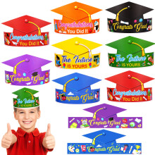 HOWAF 35 Preschool Graduation Decorations Graduation Caps for Kids