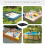 Sand Pit Cover Waterproof Sand Tray Cover Square Sand box Covers 6
