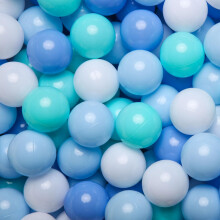 GOGOSO Ball Pit Balls for Toddler, Baby Plastic Playballs Kids Soft Pastel Non-Toxic BPA-Free, 100 Balls