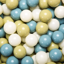 GOGOSO Ball Pit Balls for Toddler, Baby Plastic Playballs Kids Soft Pastel Non-Toxic BPA-Free, 100 Balls