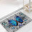 Malloom Latch Hook Kit, Rug Making Kit for Beginners, Butterfly 52 x 38cm 5
