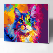 KOMKING Paint by Numbers for Adults with Frame, Painting by Numbers for Children Adults