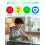 ROXENDA Irregular Clover-Shaped Speed Cube Stickerless Magic Cube - Professional Smooth Lucky Puzzle Cube, Unique Four-Leaf Design for Kids Playing 6