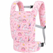 Bebamour Baby Doll Carrier for Kids, Adjustable Doll Carrier Backpack for Dolls up to 20 Inches