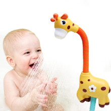 Baby Bath Shower Head toys, Electric Giraffe Bath Toy with Shower Head & Water Sprinklers Bathtub Toys for Toddlers1-3,Bubble Bath Shower for Kids
