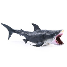11" Megalodon Shark Toy, Giant Prehistoric Sea Creature Figur