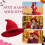 Boyiee Knitted Witch Hat Wide Brim Pointed Cap 4