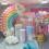 Rainbow Linking Balloons, 145PCS Colorful Quick Link Balloons Assorted 3