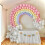 Rainbow Linking Balloons, 145PCS Colorful Quick Link Balloons Assorted 5
