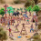 31Pcs Native American Figures Set, School Project Diorama for Kids 3