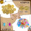 201 Pcs Pirate Treasure Chest Set, Treasure Hunt Kit 3