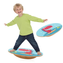 Wobble Balance Board for Kids, Wooden Balance Trainer Board, Montessori