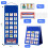 Visual Timetable, Children Visual Daily Routine Chart with 96 Picture Cards, Visual Now and Next Board Learning Aid Tool to Support Communication 2