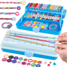 TingingYuli Friendship Bracelet Making Kit for Girls 6-12 with Storage Box
