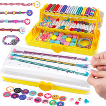 TingingYuli Friendship Bracelet Making Kit for Girls 6-12 with Storage Box