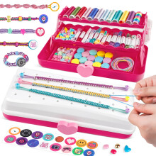 TingingYuli Friendship Bracelet Making Kit for Girls 6-12 with Storage Box