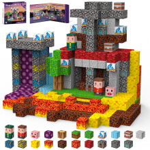Magnetic Blocks, Magnetic Building Blocks 100pcs, Magnetic Blocks for Kids Ages 4-8