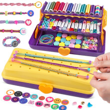 TingingYuli Friendship Bracelet Making Kit for Girls 6-12 with Storage Box