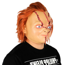 Chucky Full Head Mask for Adults, Realistic Halloween Killer Cosplay