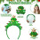 6 Pack Light Up Christmas Headbands for Adults 4