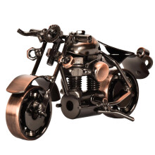 Metal Motorcycle Model - Collectible Moto Decor, Ideal Motorcycle Gifts for Men, Handcrafted Metal Replica for Study/Office/Living Room Decoration