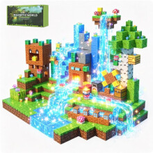 MEESHEEP 128PCS Magnetic Blocks, Magnetic Building Blocks for Boys Girls Age 3 4 5 6 7 8 Years Old