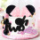Mouse Cake Topper Oh Twodles Pink Bow Ears Cake Decorations 5