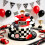 JeVenis Race Car Cake Decorations Car Cake Topper 1