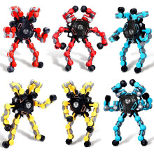 6pcs Transformable Fidget Spinner Toy, Funny DIY Spinner Creative Fingertip Mechanical Gyro for Kids Adults,Sensory Fidget Toys