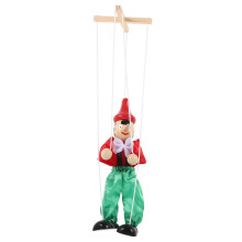 SUPVOX Marionette Puppet Toys String Puppet for Boys and Girls Creative Marionettes Wooden People Figures Play