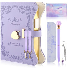 Girls Diary with Lock and Key Journal Gift Set