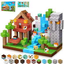 MEESHEEP 150PCS Magnetic Blocks, Magnetic Building Blocks for Kids Boys Girls Age 3 4 5 6 7 8 Years Old