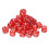 sourcing map 6 Sided Acrylic Dice 18mm/0.71" Red 50Pcs 1