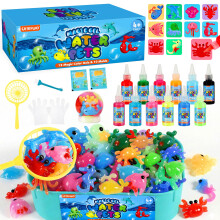 URMYWO Magic Water Elf Toy Kit DIY 3D Magic Gel Pet Toy Set 12 Gels 10 Mol
