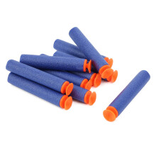 21 Pack EVA Foam Toy Accessories - Sucker, Hollow, Round & Five Hole Head, Lightweight &, for Ages