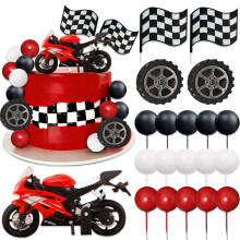 Dirt Bike Party Decorations Motorbike Cake Decor Motorcycle Man Birthday