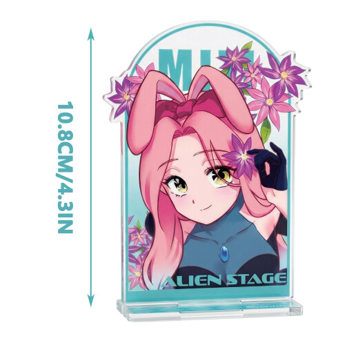 YJacuing Alien Stage Rabbit Series Acrylic Stand - 4.3" x 2" (Mizi) 1