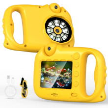 Microscope,Kids Camera,2in1,1000x Handheld Digital Microscope For Kids,1080P Video Camcorder,2.4" IPS Screen,Christmas Birthday Gifts Toys for Boys &